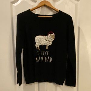 Holiday/Christmas SWEATER - "Fleece Navidad"